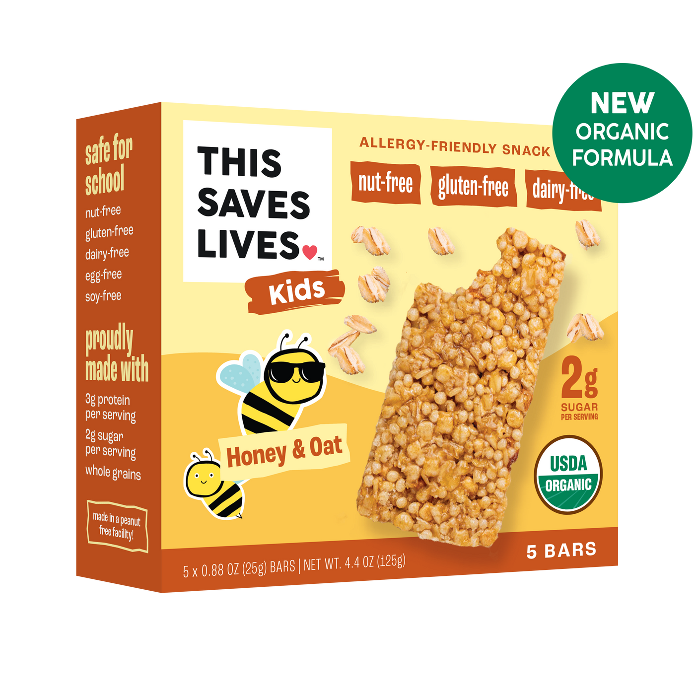 Honey and Oat (NEW Organic Formula!)