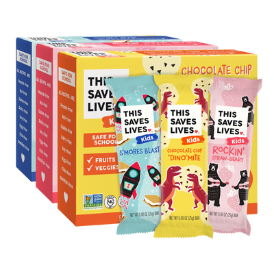 Kids' Variety Pack (15 Count) - This Saves Lives - Kids' Bar - Box of 15