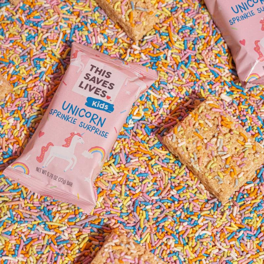 Unicorn Sprinkle Surprise - This Saves Lives - Krispy Treat - 1