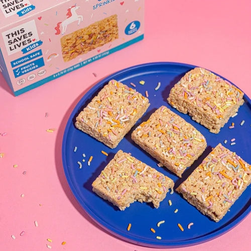 Unicorn Sprinkle Surprise - This Saves Lives - Krispy Treat